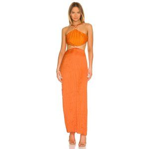 Baobab Collection Orange Maxi Dress